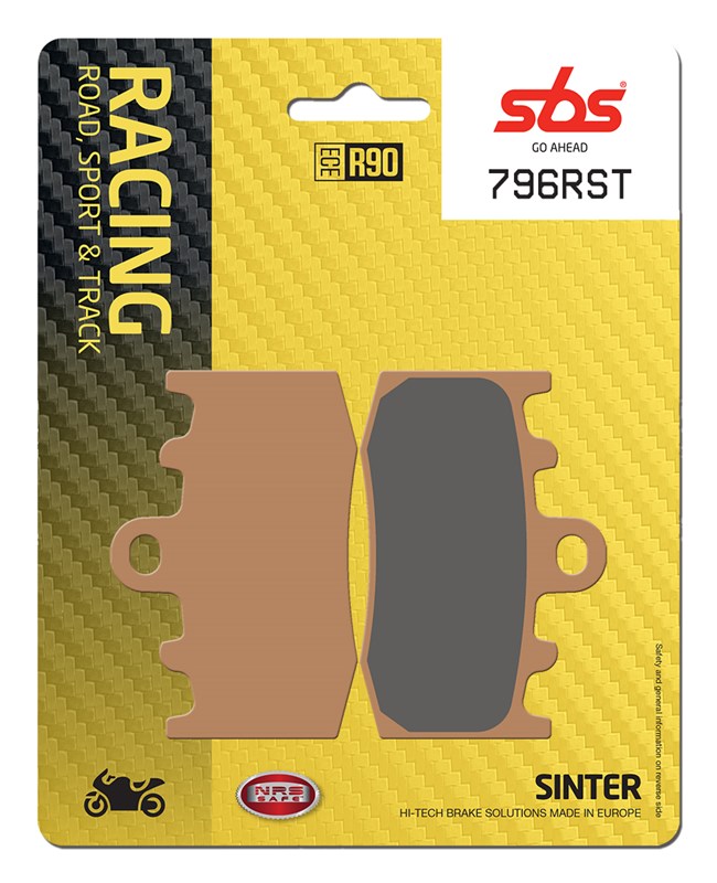 SBS brake pads KH335 track and sport sinteredcolour gold BMW R850/1100/1150/1200, K1200/1300 front (796RST)